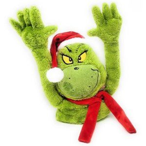 Dr. Seuss Grinch Who Stole Christmas Plush Positionable Tree Topper